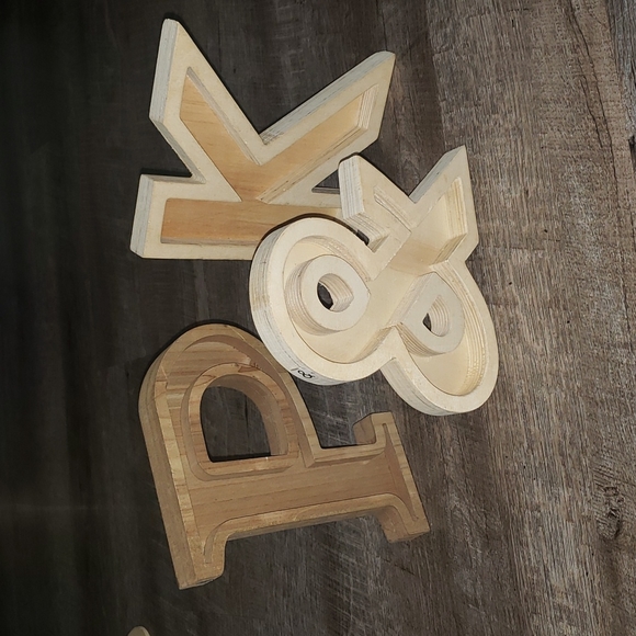 Wooden Letters - Picture 4 of 4